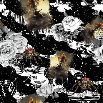 男装满版花印花华亿平台图片