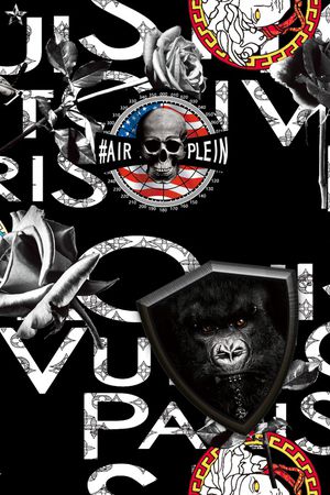 男装满版花印花华亿平台图片