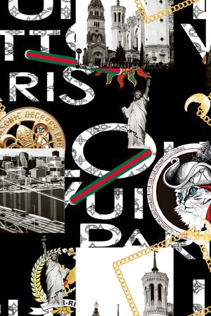 男装满版花印花华亿平台图片