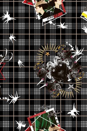 男装满版花印花华亿平台图片