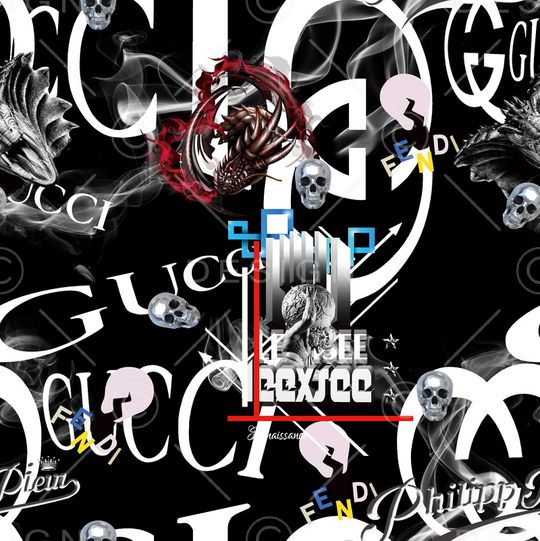 男装满版花印花华亿平台图片