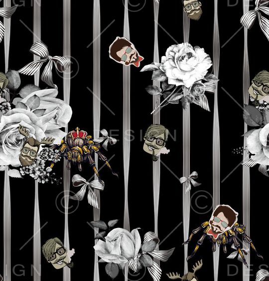 男装满版花印花华亿平台图片