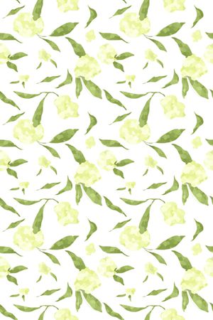 绿植树叶印花华亿平台图片