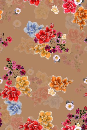 旗袍印花华亿平台图片