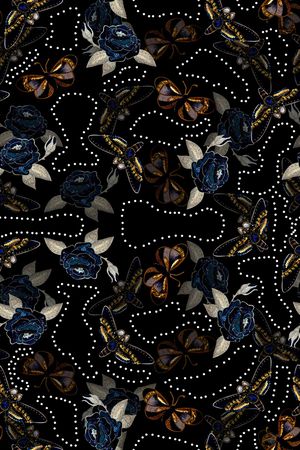 满版散花印花华亿平台图片