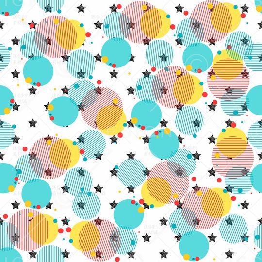 几何印花华亿平台图片