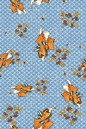 复古印花华亿平台图片