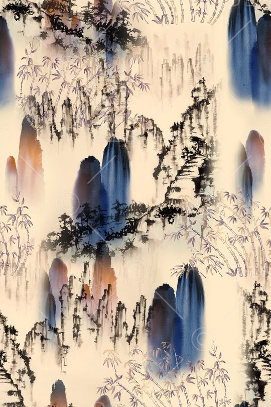 香云纱印花华亿平台图片