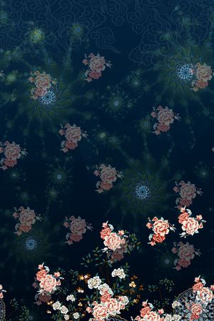 女装定位花印花华亿平台图片