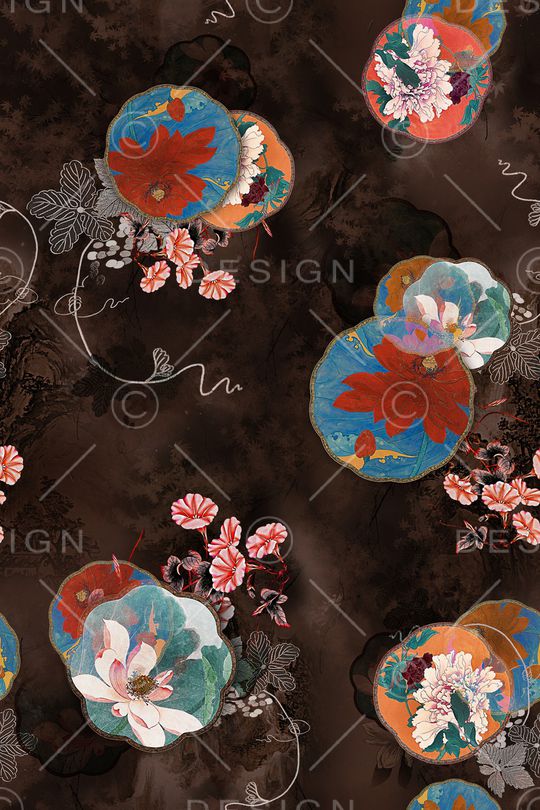 香云纱印花华亿平台图片