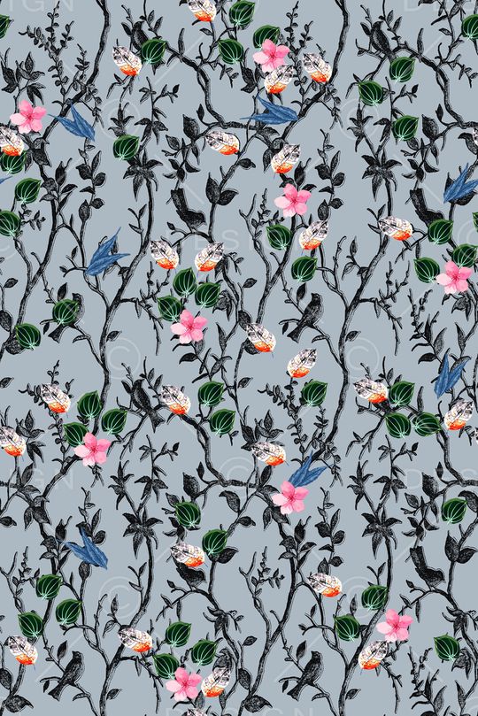 定位花印花华亿平台图片