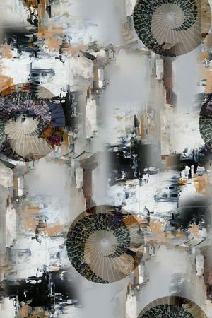 几何印花华亿平台图片