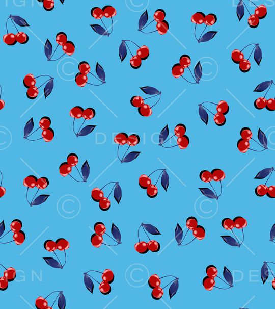 樱桃印花华亿平台图片