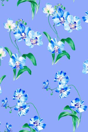 小碎花印花华亿平台图片