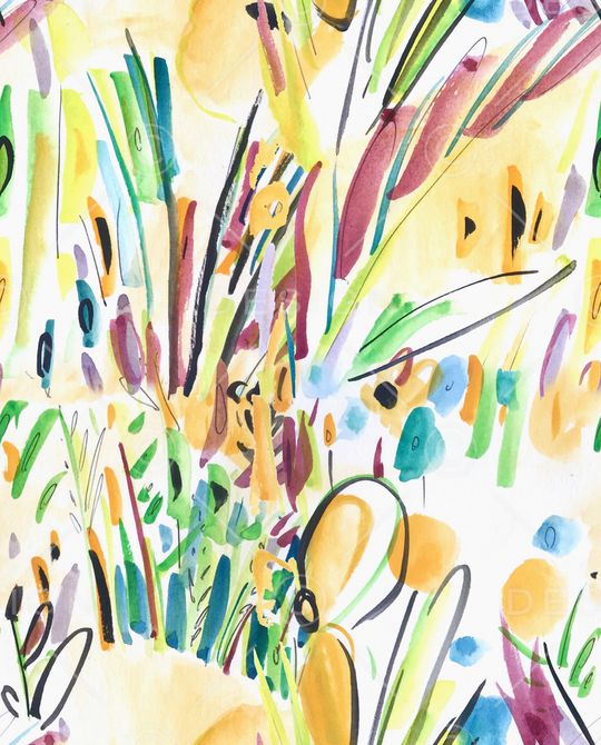 笔触印花华亿平台图片