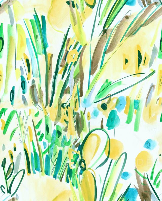 笔触印花华亿平台图片