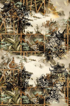 民族风印花华亿平台图片