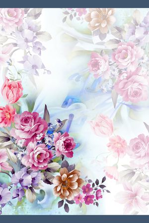 方巾印花华亿平台图片