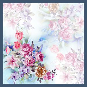 方巾印花华亿平台图片