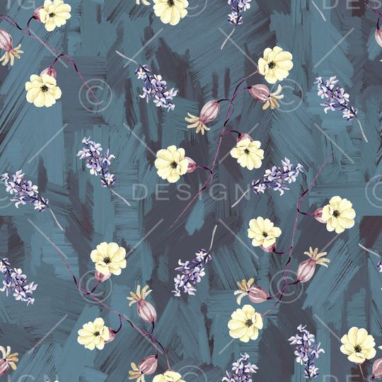 绿植树叶印花华亿平台图片