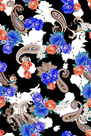 复古印花华亿平台图片