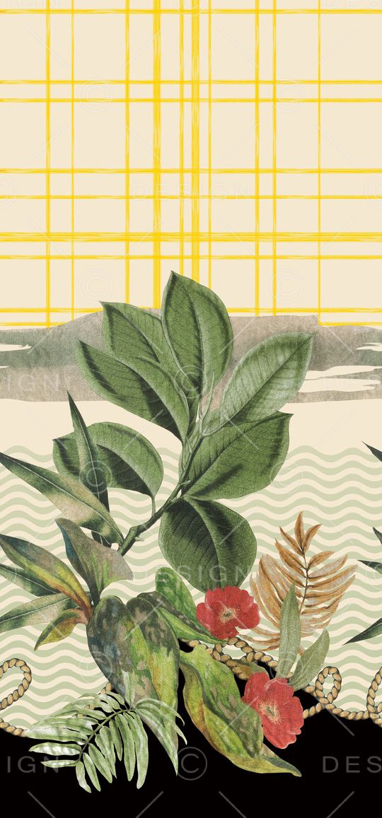 波浪纹印花华亿平台图片