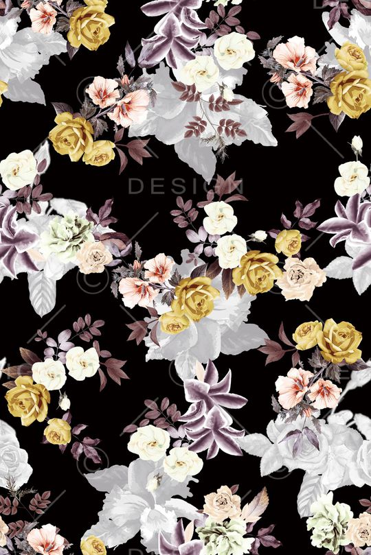 复古印花华亿平台图片