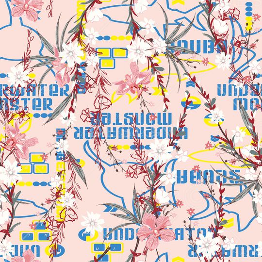 字母印花华亿平台图片