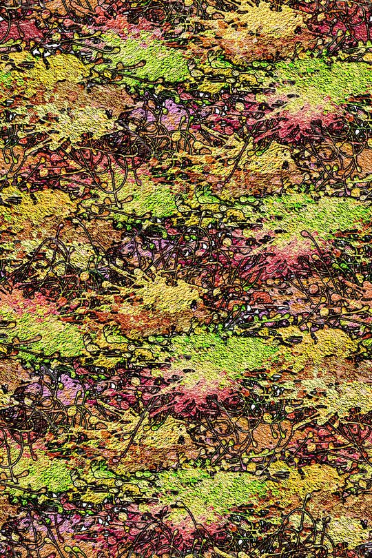 抽象男装印花华亿平台图片