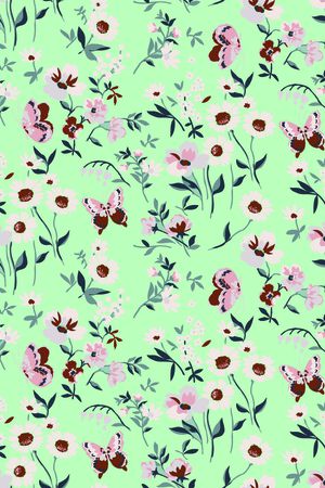 绿植树叶印花华亿平台图片