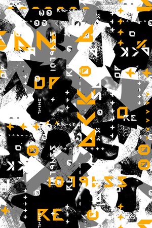 几何印花华亿平台图片