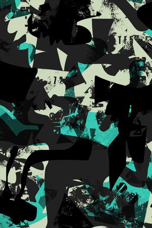 几何印花华亿平台图片