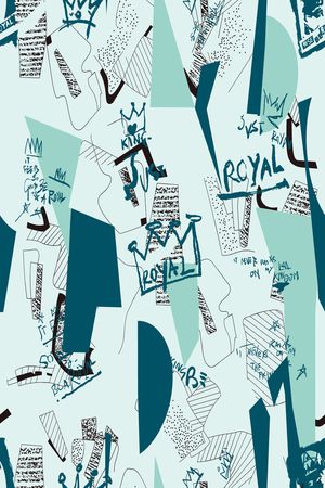 几何印花华亿平台图片