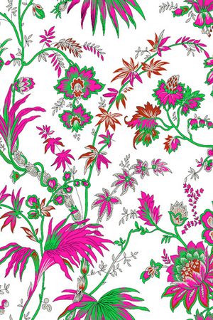 绿植树叶印花华亿平台图片