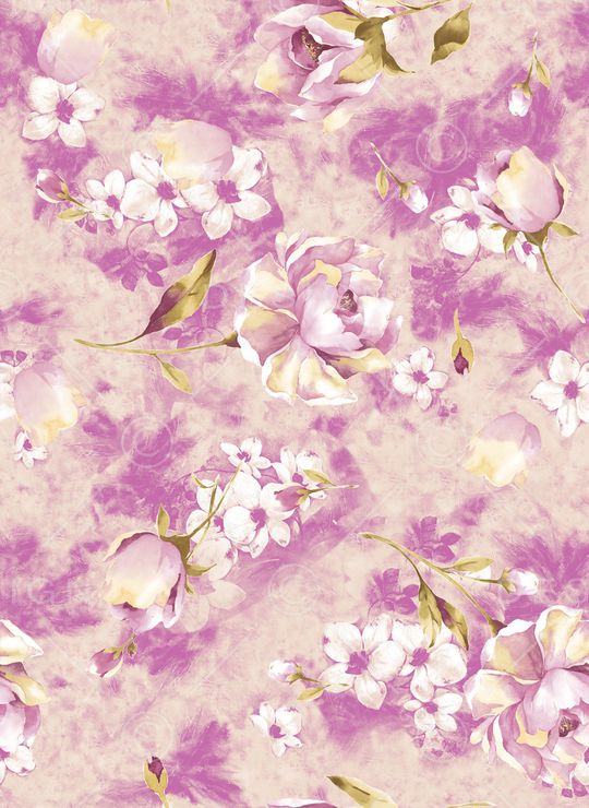 茉莉花印花华亿平台图片