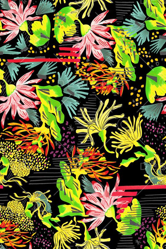 涂鸦印花华亿平台图片