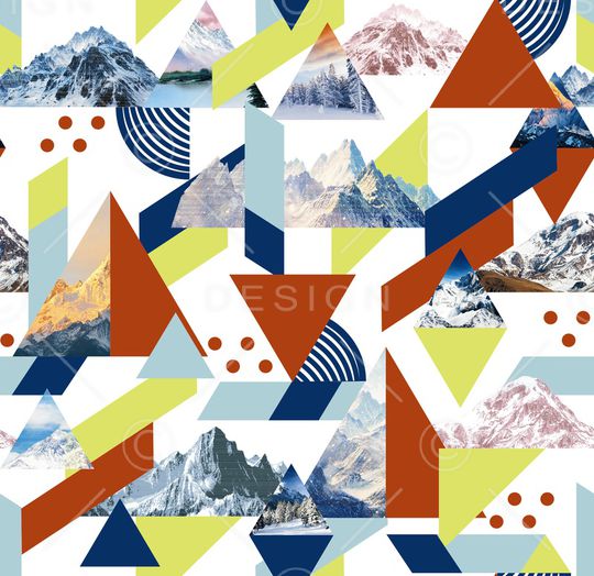 绿植树叶印花华亿平台图片