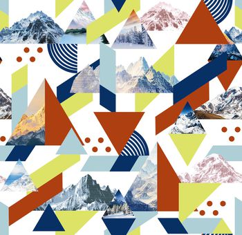 绿植树叶印花华亿平台图片