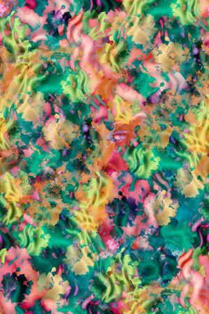 抽象男装印花华亿平台图片