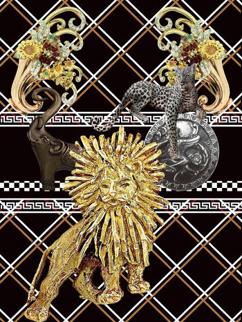 动物花卉印花华亿平台图片