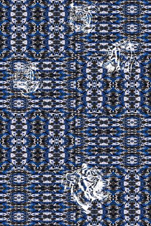 几何印花华亿平台图片