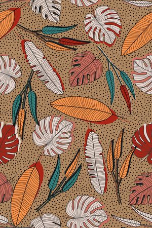 绿植树叶印花华亿平台图片