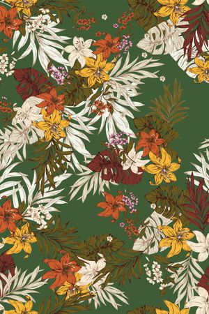 复古印花华亿平台图片