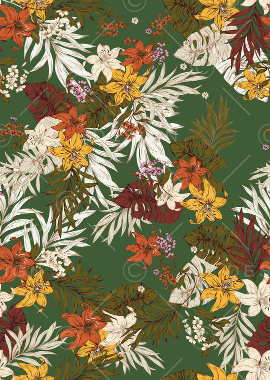 复古印花华亿平台图片