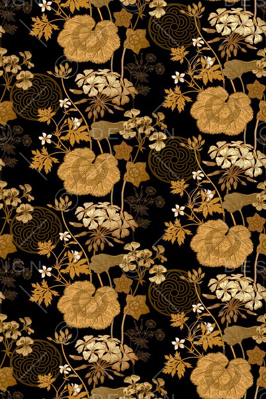 绿植树叶印花华亿平台图片