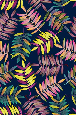 绿植树叶印花华亿平台图片