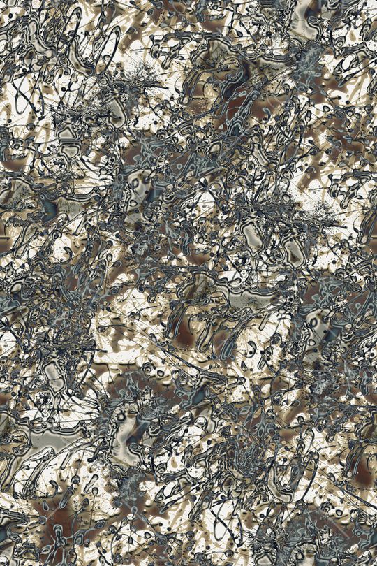 抽象男装印花华亿平台图片