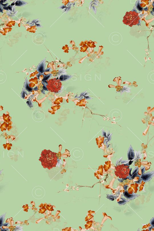 旗袍印花华亿平台图片