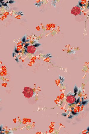 旗袍印花华亿平台图片