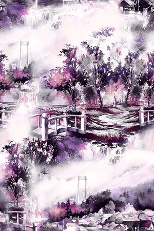 旗袍印花华亿平台图片